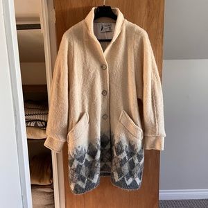 Vintage Icelandic wool jacket